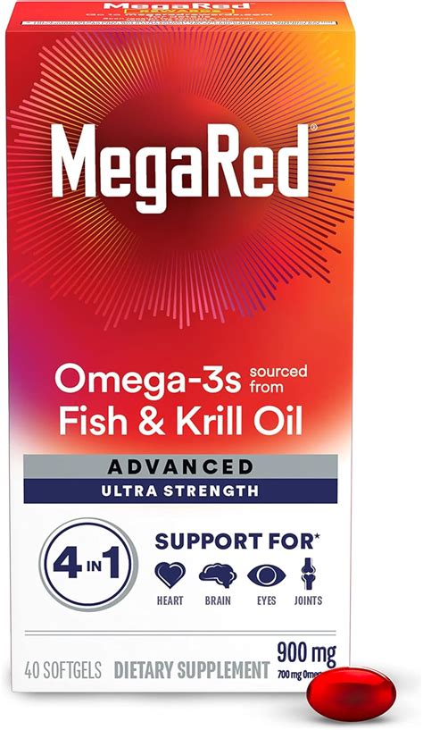 MegaRed Fish Oil Supplements .